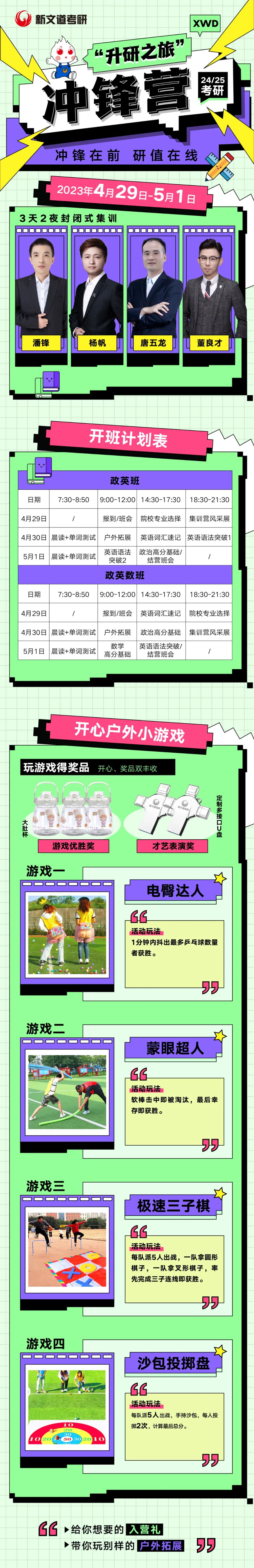 5月1日：24/25冲锋营开营封闭集训